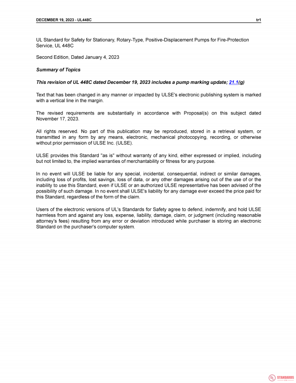 UL 448C PDF UL 448C PDF